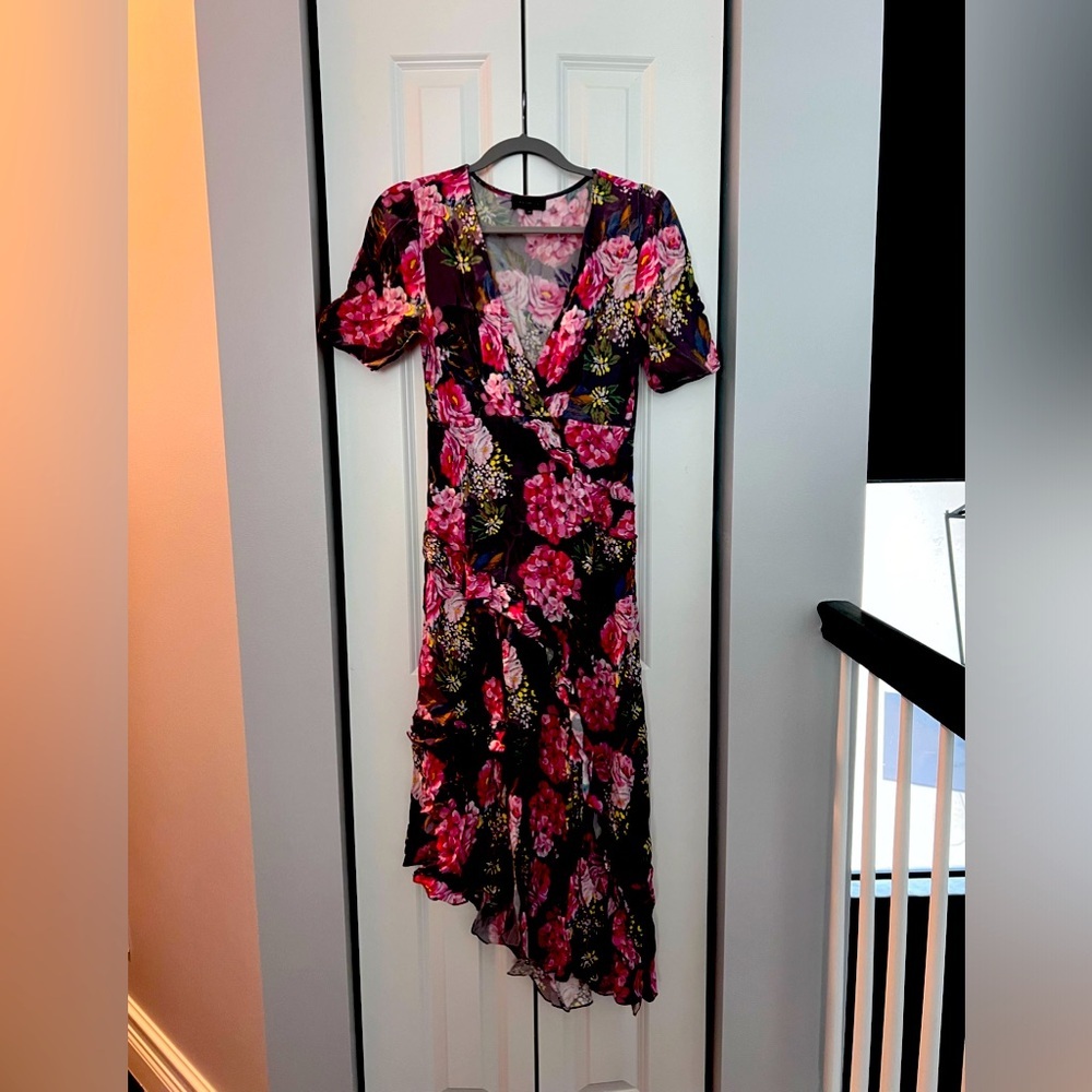 Majorelle floral dress